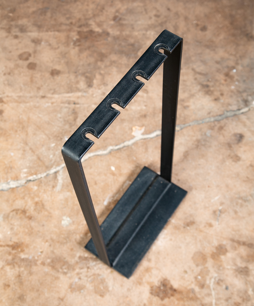 Mid Century Modern Fireplace Tool Modernist Cast Iron Black Mcm Pilgrim Wrought - Image 5