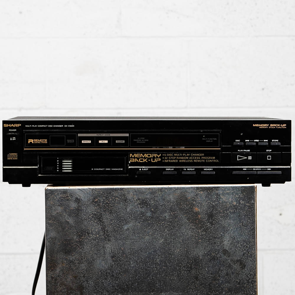 Vintage Sharp DX-C5000 Compact Disc Multi-Play Six Compact Disc Changer CD Player - Image 11