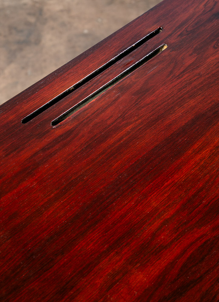 Mid Century Danish Modern Credenza Sideboard Floating Wall Mounted Rosewood Vent - Image 10