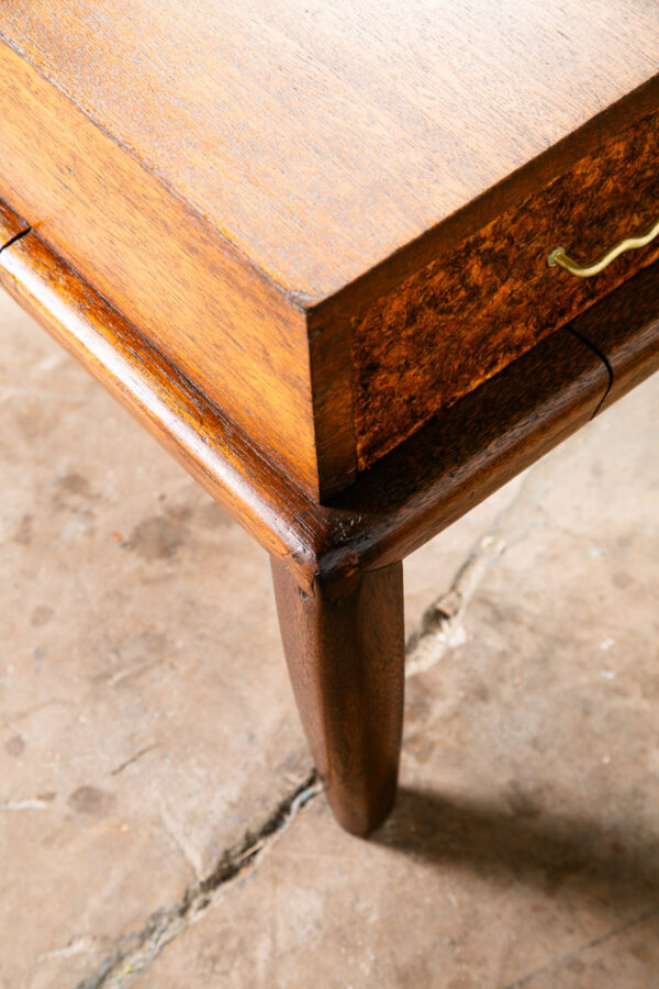 Mid Century Modern Nightstands End Side Tables Brown Saltman Mahogany John Keal - Image 12