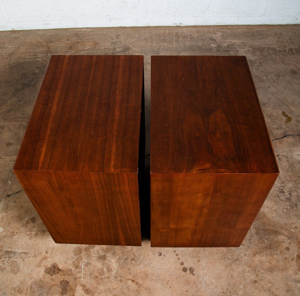 Mid Century Modern Credenza Stereo 3 Piece Console RCA Cabinet Audio Walnut Wood - Image 10