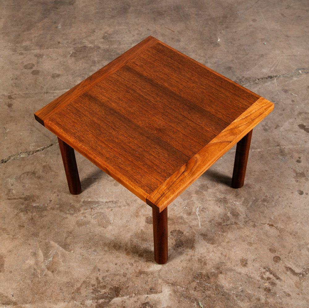 Mid Century Danish Modern Side Tables End Nightstands Set 2 Teak Japanese Japan - Image 9