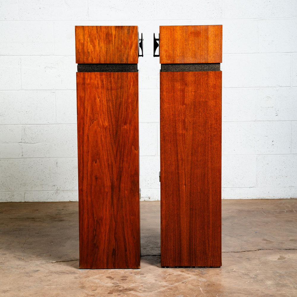 Mid Century Modern Speakers JBL Aquarius 4 IV Walnut Speaker Set Hifi S109 Omni - Image 4