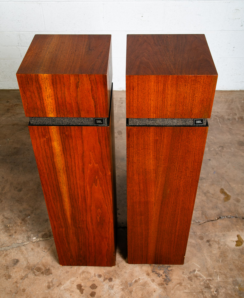 Mid Century Modern Speakers JBL Aquarius 4 IV Walnut Speaker Set Hifi S109 Omni - Image 11