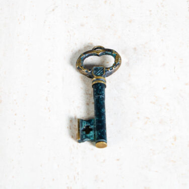 Mid Century Modern Bottle Opener Metal Key Corkscrew Brass Michelin Skeleton NIB