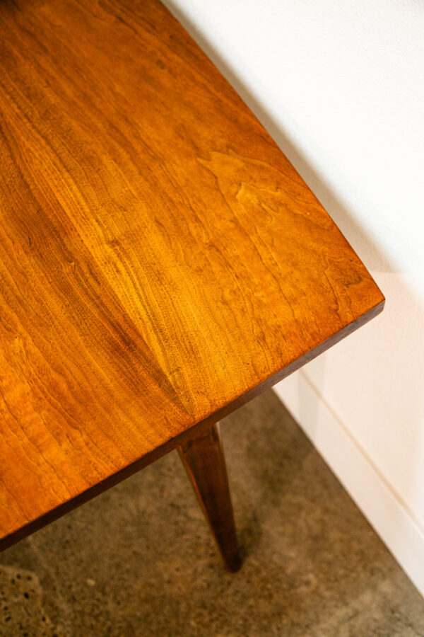 Mid Century Modern Dining Table Broyhill Brasilia Walnut Extension Leaf x1 Mcm - Image 8