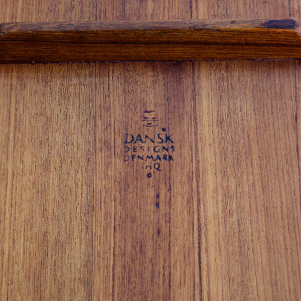 Mid Century Danish Modern Cutting Board Dansk Teak Round IHQ Jens Quistgaard M - Image 5