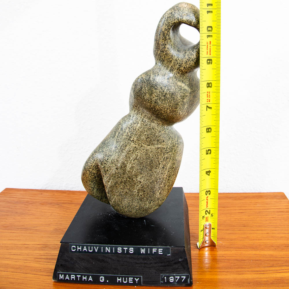 Mid Century Modern Sculpture Stone Titles Martha G. Hue Abstract Contemporary NM - Image 10