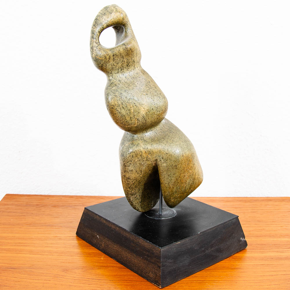 Mid Century Modern Sculpture Stone Titles Martha G. Hue Abstract Contemporary NM - Image 3