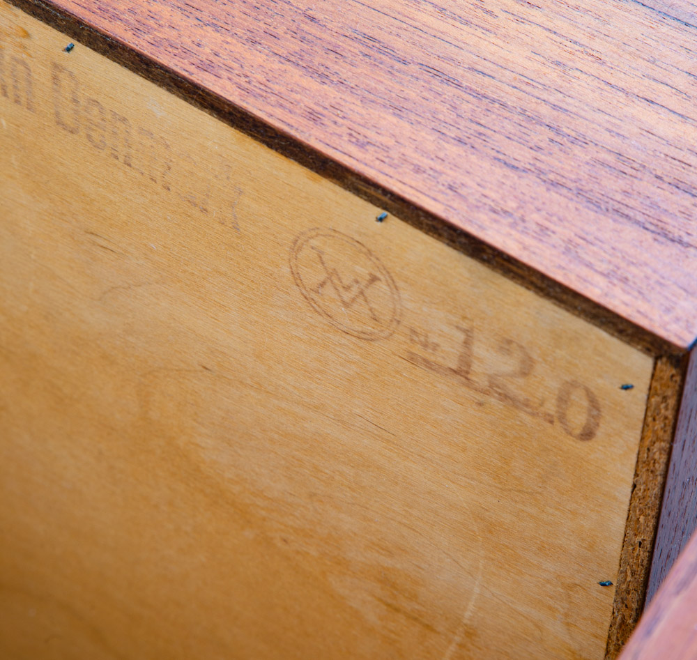 Mid Century Danish Modern Nightstands End Side Tables Teak Arne Wahl Iversen Mcm - Image 5