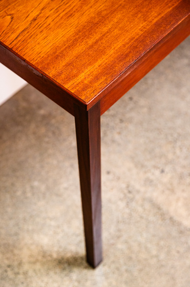 Mid Century Danish Modern Desk Executive Teak 3 Drawer Cabinet Danish Floating - Image 7