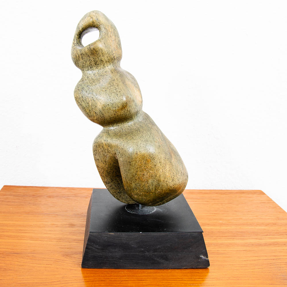 Mid Century Modern Sculpture Stone Titles Martha G. Hue Abstract Contemporary NM - Image 5