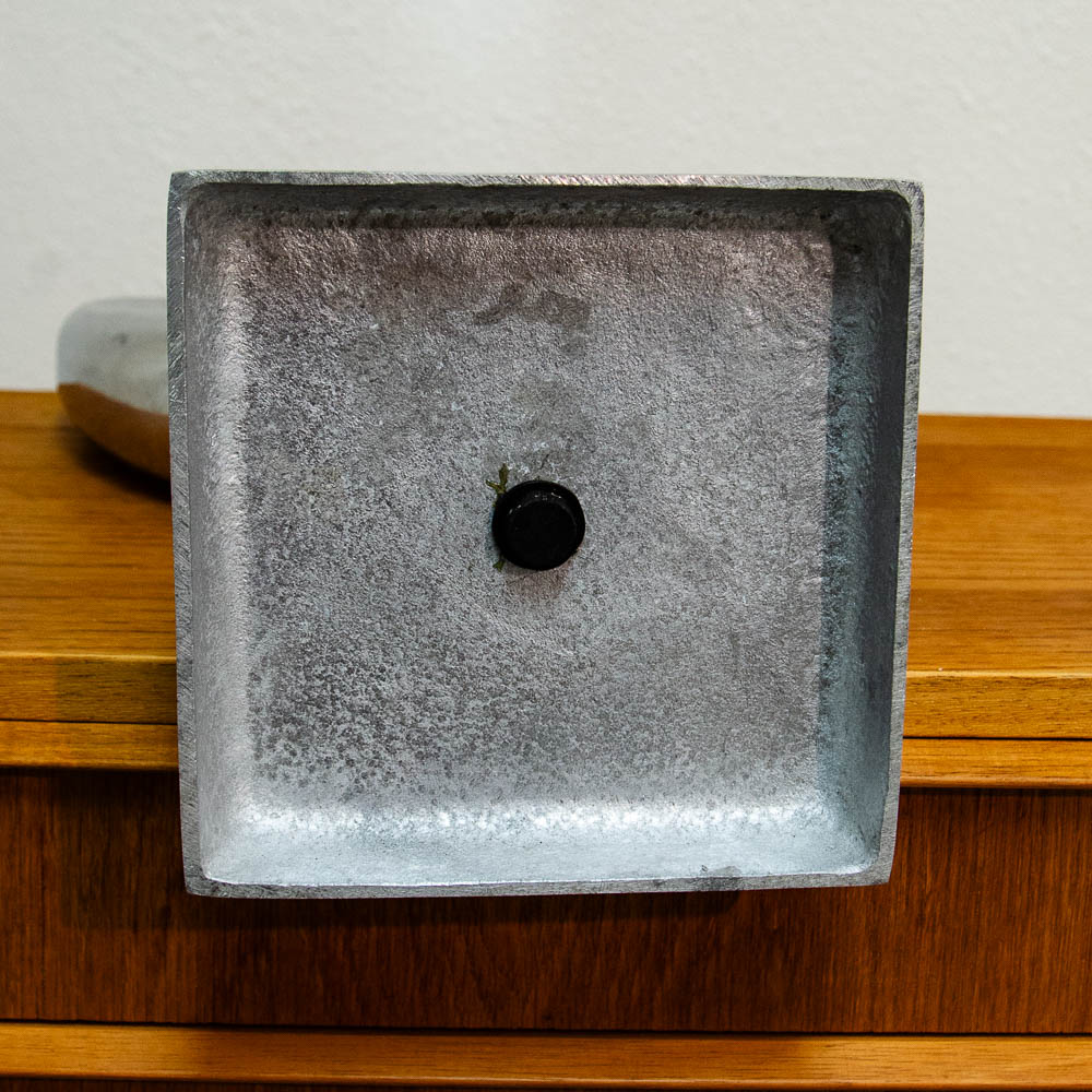 Mid Century Modern Sculpture Kinetic Abstracted Art Aluminum Metal Sculpture Mcm - Image 11