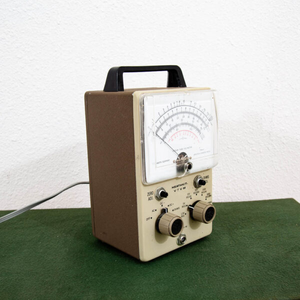 Antique Vintage Heath Kit IM-10 Vacuum Tube Volt Meter Untested Intact with Cord - Image 2