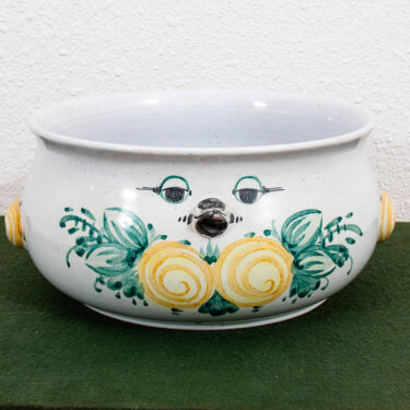 Mid Century Modern Art Pottery Pot Planter Bjorn Winblad Porcelain V68 81 Bird