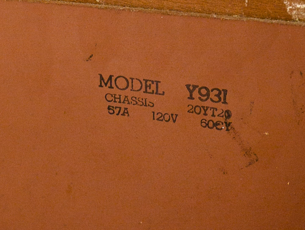 Mid Century Modern Credenza Stereo Console Record Player Zenith Hifi Radio Wood - Image 12