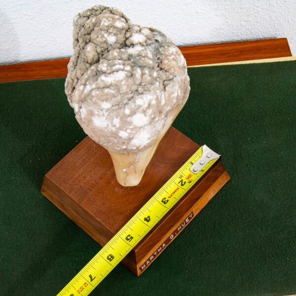 Mid Century Modern Stone Sculpture Ram Martha G Huey Aries Statue Carved Marble - Image 10