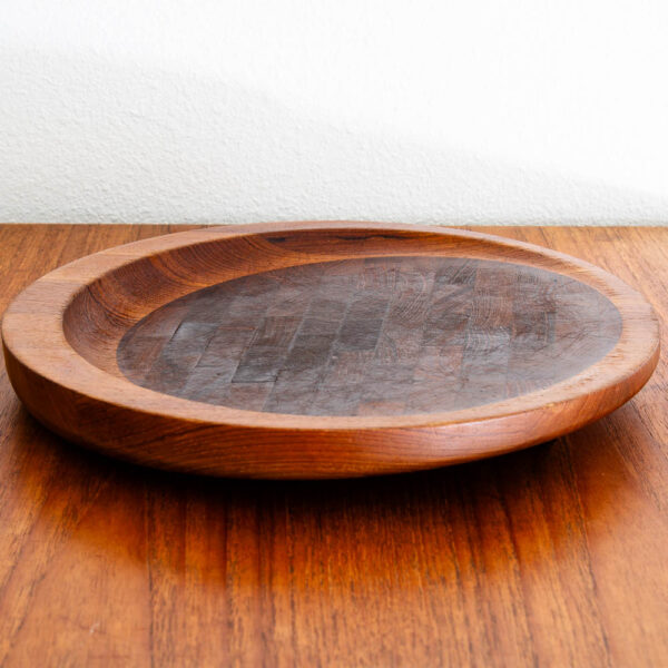 Mid Century Danish Modern Cutting Board Dansk Teak Round IHQ Jens Quistgaard M - Image 10