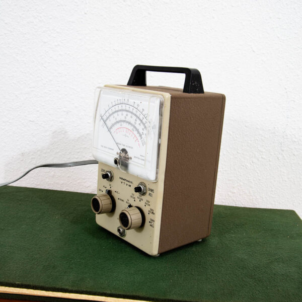 Antique Vintage Heath Kit IM-10 Vacuum Tube Volt Meter Untested Intact with Cord - Image 9