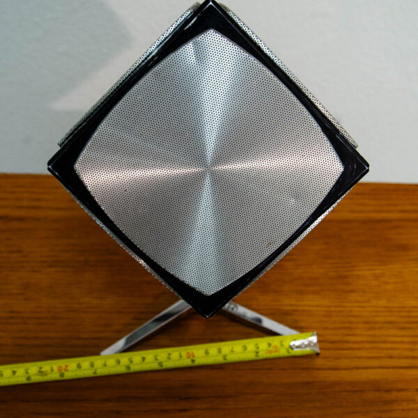 Mid Century Modern Speakers Grundig Hifi Audiorama Space Age Germany Pair Cube - Image 11