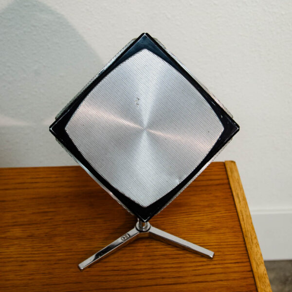 Mid Century Modern Speakers Grundig Hifi Audiorama Space Age Germany Pair Cube - Image 3