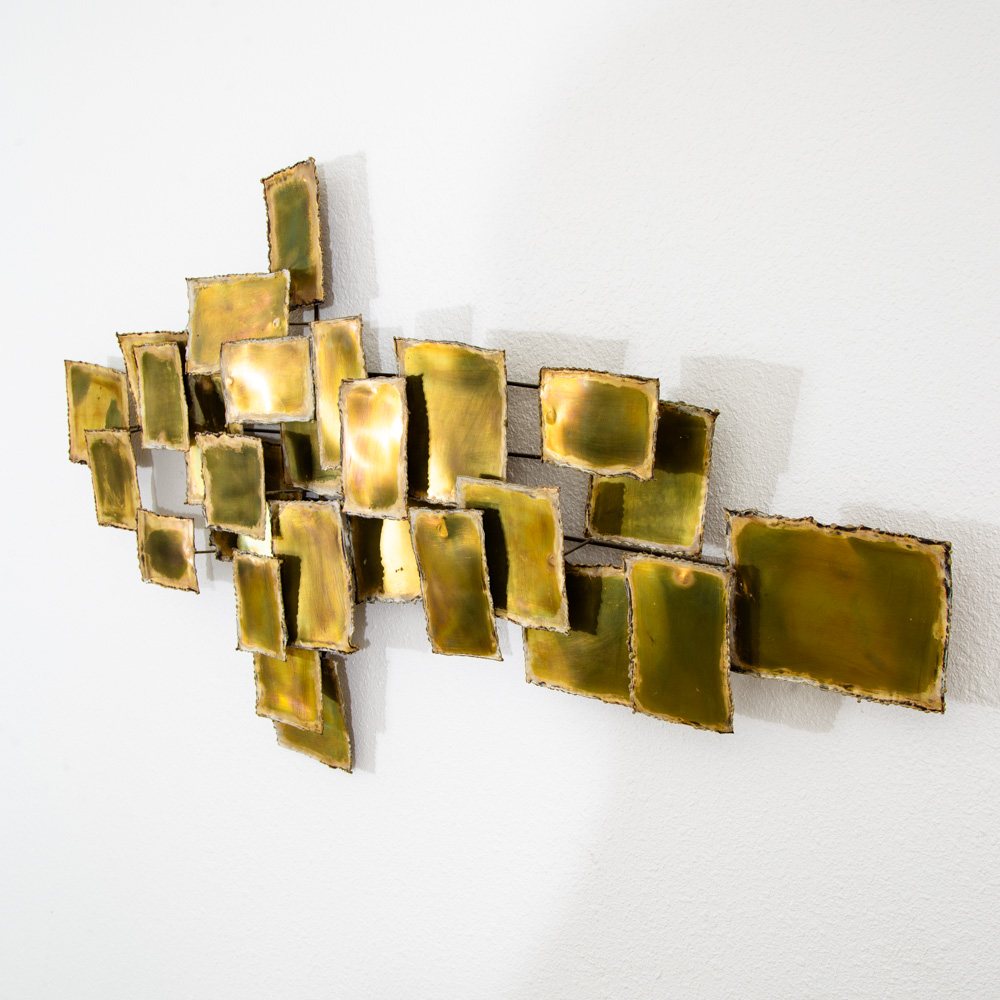 Mid Century Modern Original Art Wall Brutalist Sculpture Abstract Jere Style Mcm - Image 2