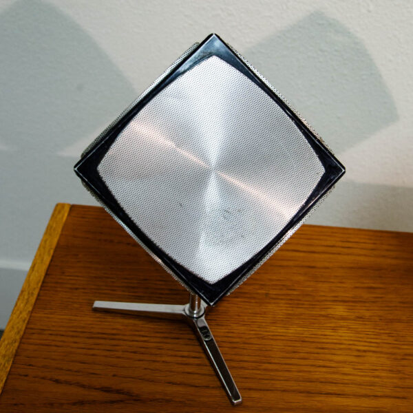 Mid Century Modern Speakers Grundig Hifi Audiorama Space Age Germany Pair Cube - Image 4