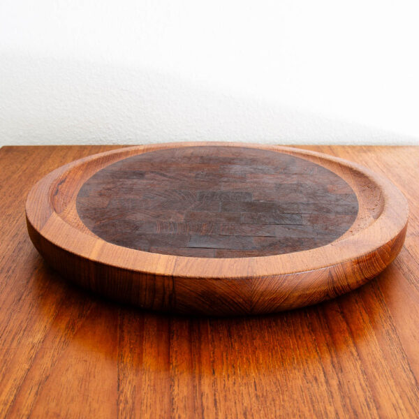 Mid Century Danish Modern Cutting Board Dansk Teak Round IHQ Jens Quistgaard M - Image 12