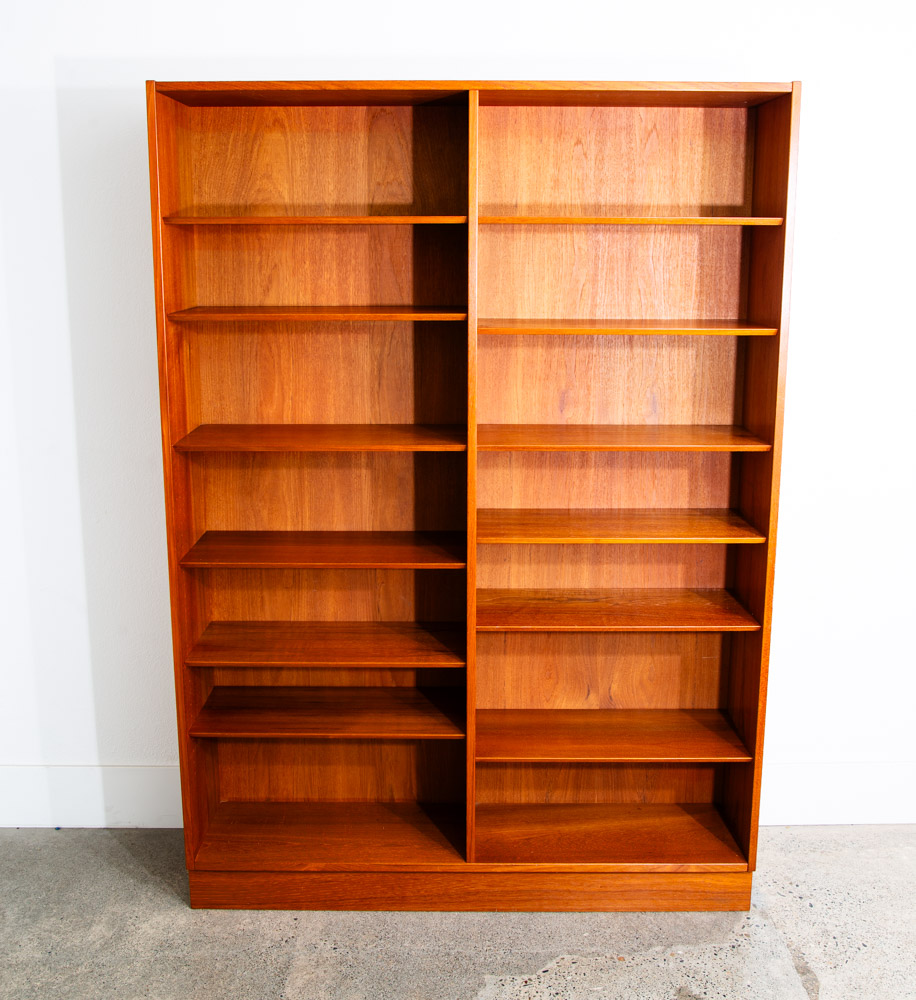Mid Century Modern Bookshelf Book Shelf Shelving Modular Poul Hundevad Teak Mcm - Image 2