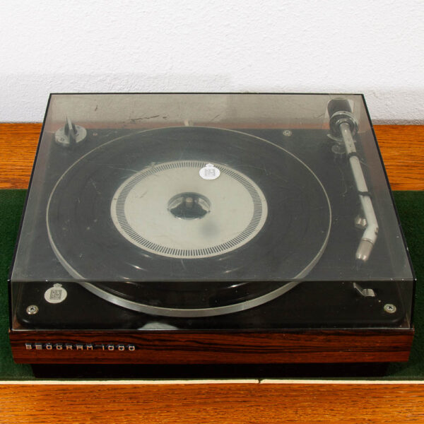 Vintage Record Player Bang & Olufsen BeoGram 1000 Rosewood Veneer Record Deck - Image 3