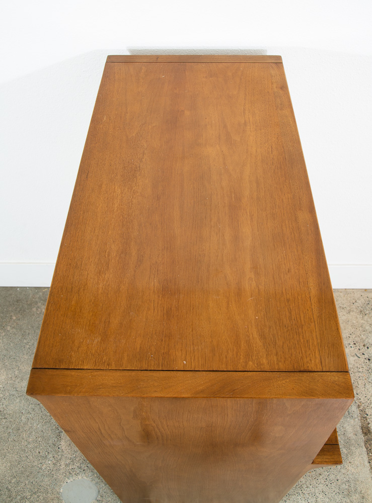 Mid Century Modern Dresser Highboy Profile Drexel John Van Koert Mcm 5 Drawers - Image 4