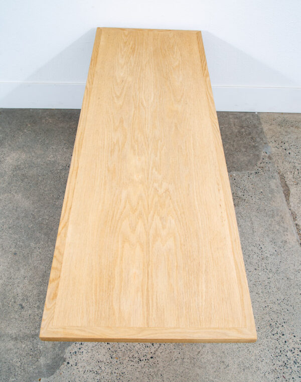 Mid Century Danish Modern Coffee Table Borge Mogensen Soborg Mobler White Oak VG - Image 2