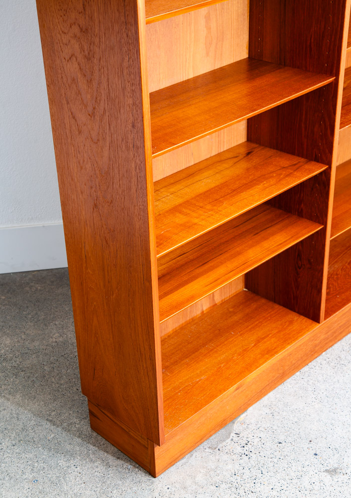 Mid Century Modern Bookshelf Book Shelf Shelving Modular Poul Hundevad Teak Mcm - Image 6