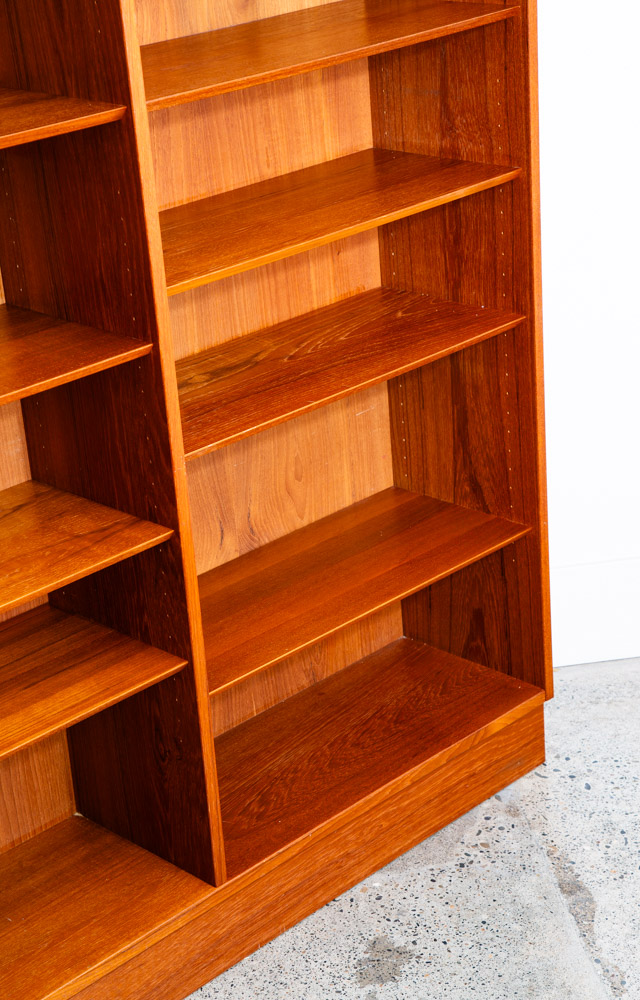 Mid Century Modern Bookshelf Book Shelf Shelving Modular Poul Hundevad Teak Mcm - Image 10