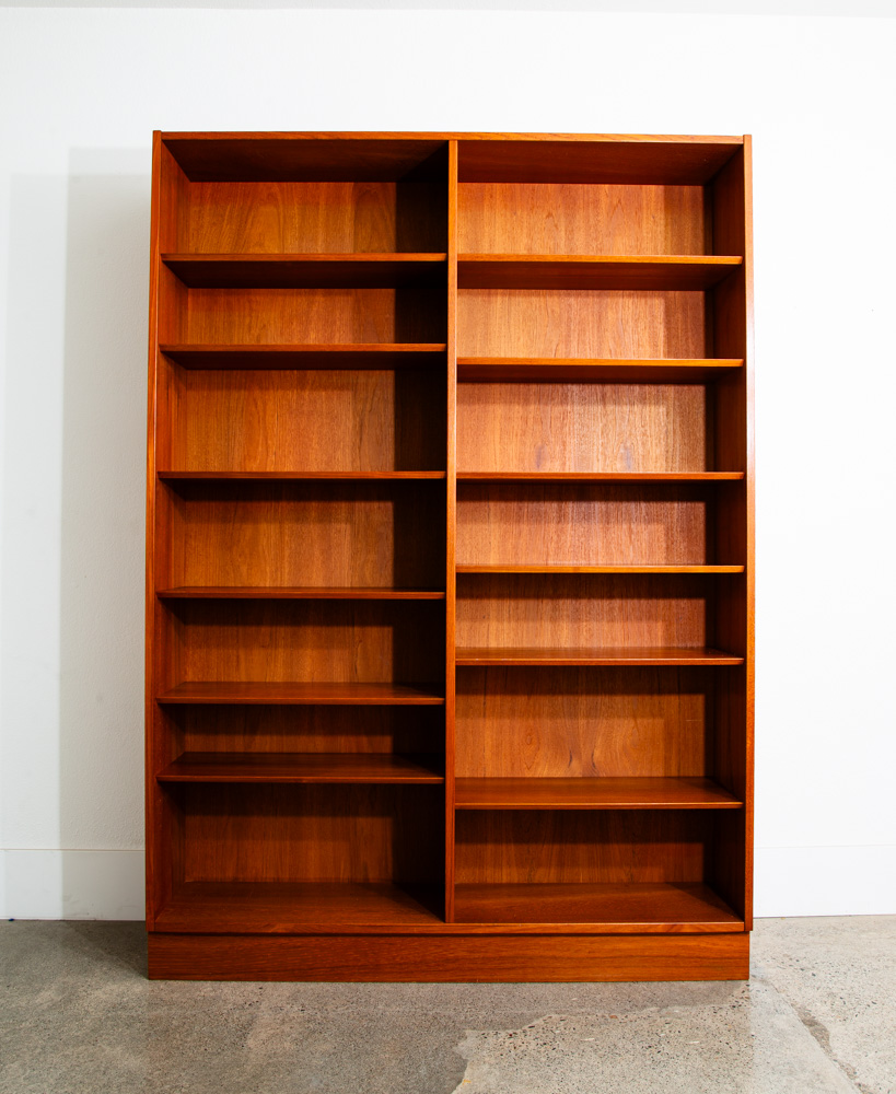 Mid Century Modern Bookshelf Book Shelf Shelving Modular Poul Hundevad Teak Mcm - Image 5