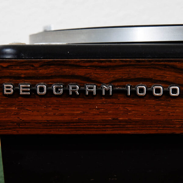 Vintage Record Player Bang & Olufsen BeoGram 1000 Rosewood Veneer Record Deck - Image 4