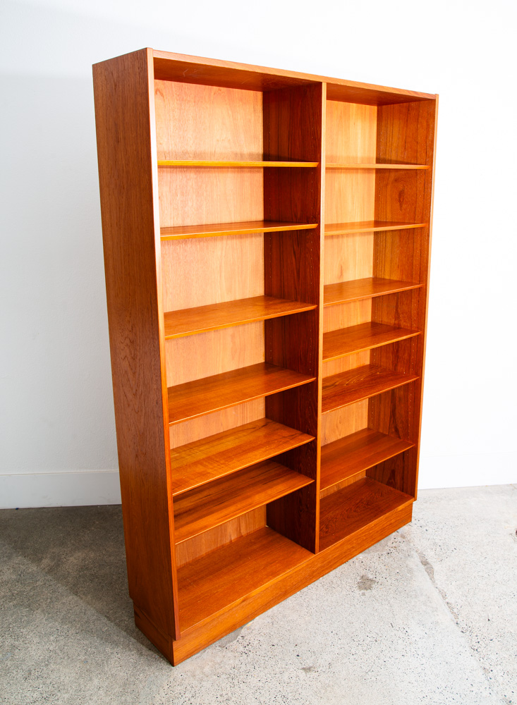 Mid Century Modern Bookshelf Book Shelf Shelving Modular Poul Hundevad Teak Mcm