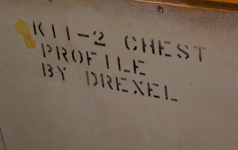 Mid Century Modern Dresser Highboy Profile Drexel John Van Koert Mcm 5 Drawers - Image 5