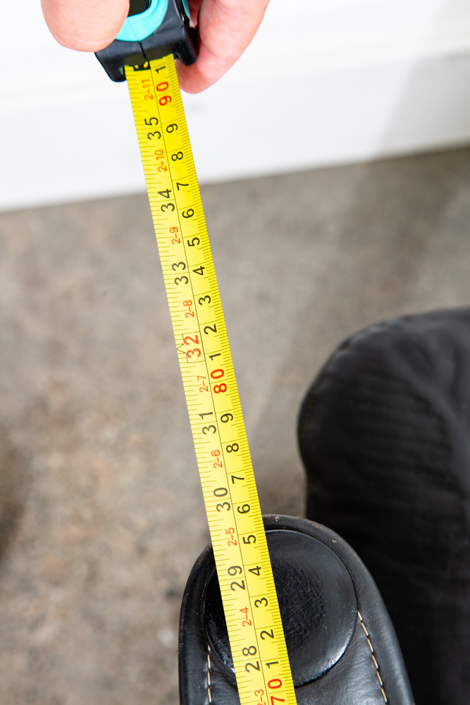 Mid Century Danish Modern Lounge Chair Black Leather Armchair Soren Nissen 70s - Image 11