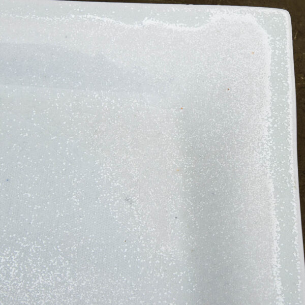 Mid Century Modern Studio Art Ceramic Dipped Glazed Serving Setting Plate Square - Image 7