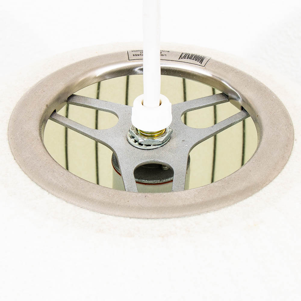 Mid Century Modern Modernica Bubble Light Pendant Lamp White George Nelson Mcm - Image 5