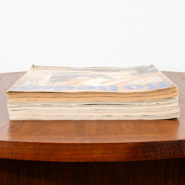 Mid Century Modern Magazines Lot 6 Bo Bedre Interior Design 1979-1988 Danish - Image 10
