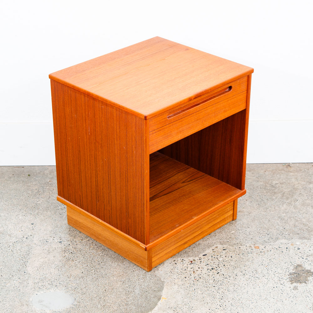 Mid Century Danish Modern Nightstand Table Side End Torring Denmark Vintage Mcm - Image 7