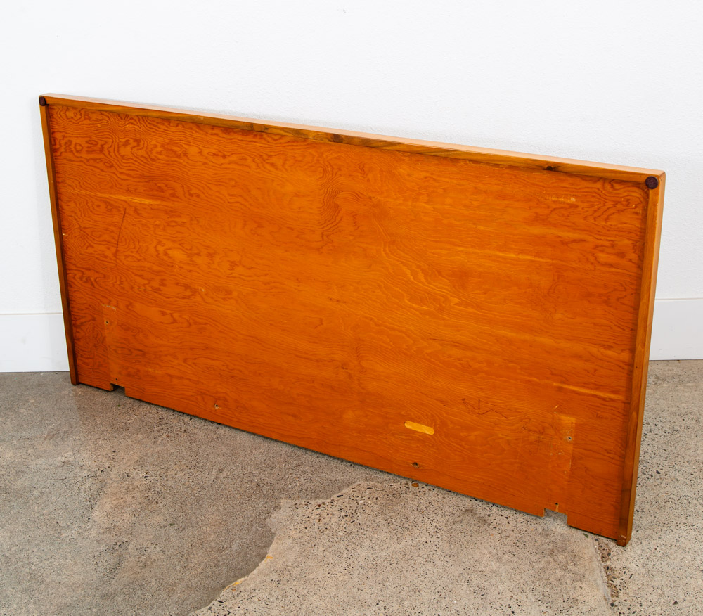 Mid Century Modern Headboard Queen Size American Walnut Wood Custom - Image 4