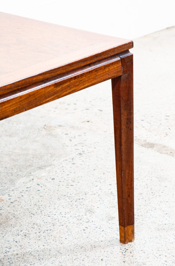 Mid Century Danish Modern End Table Side Square Teak Denmark Illum Wikkelso NM - Image 9