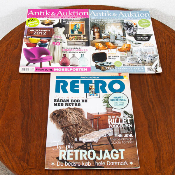Mid Century Modern Magazines Lot 13 Antik & Auktion Interior Design 2010-2017 - Image 5