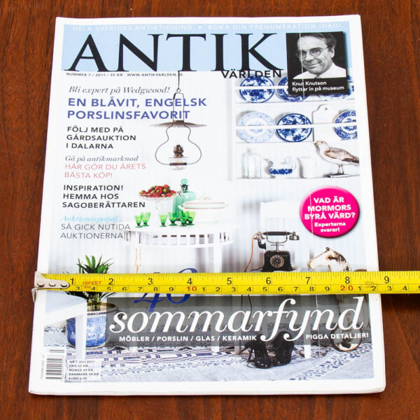 Mid Century Modern Magazines Lot 13 Antik & Auktion Interior Design 2010-2017 - Image 10
