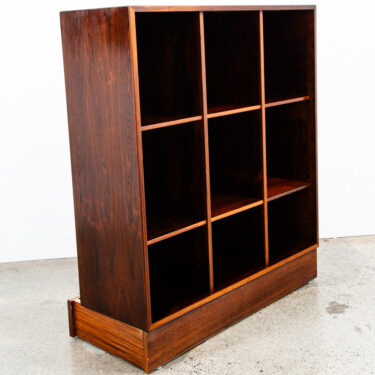 Mid Century Danish Modern Wall Unit Cabinet Cubby Rosewood Mcm HG Modular Shelf