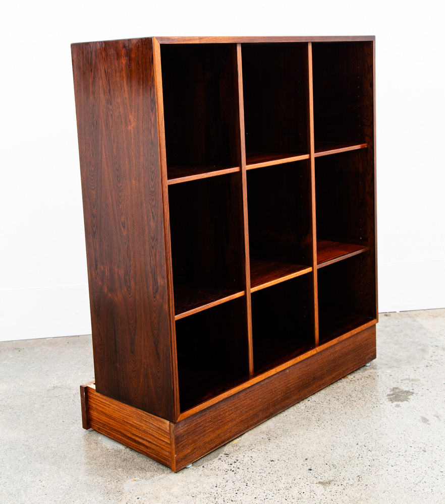 Mid Century Danish Modern Wall Unit Cabinet Cubby Rosewood Mcm HG Modular Shelf