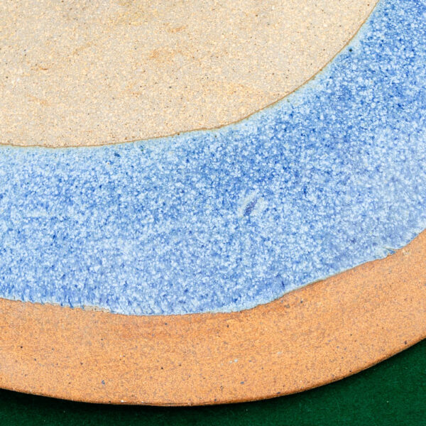 Mid Century Modern American Earthware Art Pottery Plate Studio Ceramic Glazed - Image 7